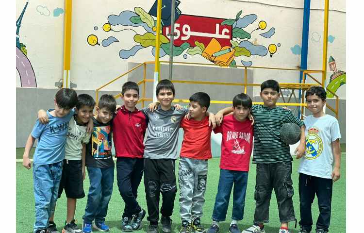 زنگ ورزش در پایگاه تابستانی 3