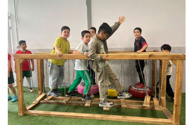 زنگ ورزش در پایگاه تابستانی 4