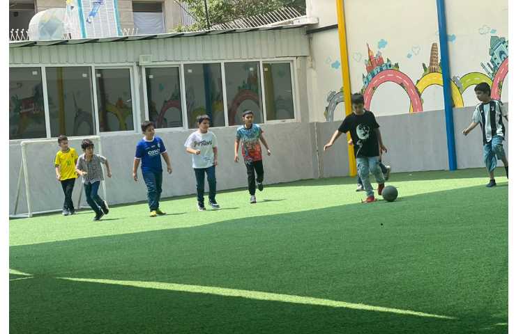 زنگ ورزش در پایگاه تابستانی 4