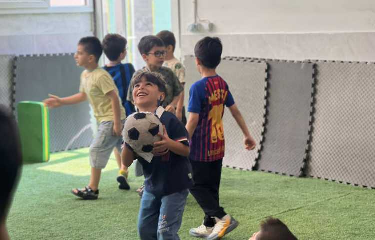 زنگ ورزش در پایگاه تابستانی 4