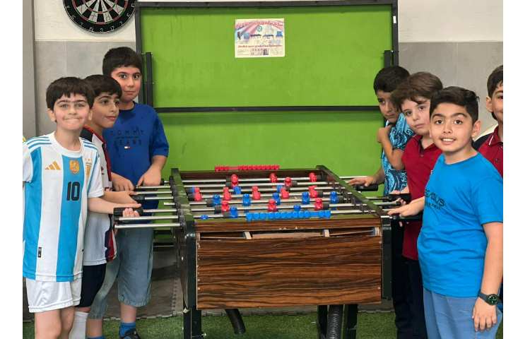 زنگ ورزش در پایگاه تابستانی 5