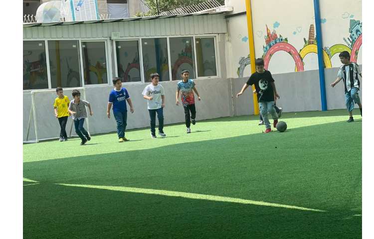 زنگ ورزش در پایگاه تابستانی 5