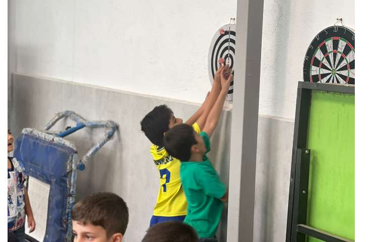 زنگ ورزش در پایگاه تابستانی 5