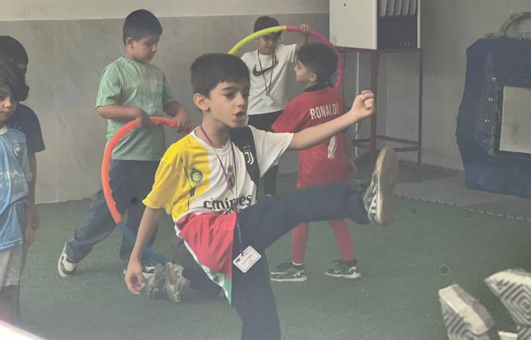 زنگ ورزش در پایگاه تابستانی 5