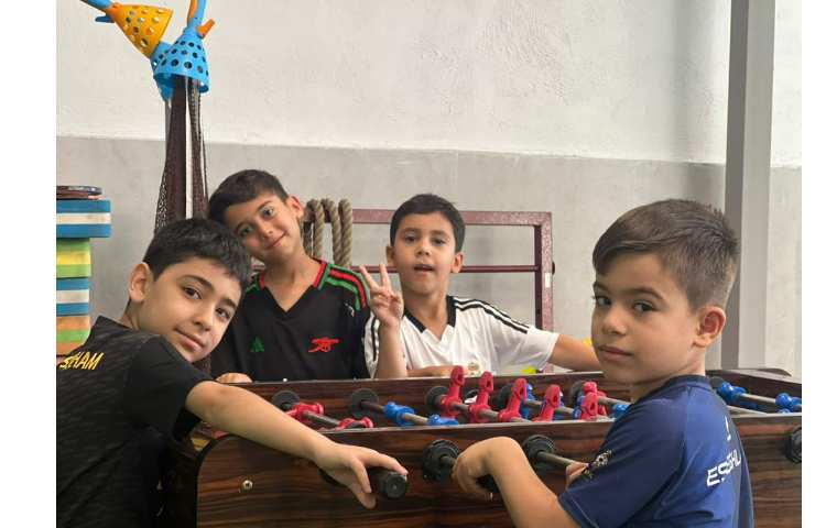 زنگ ورزش در پایگاه تابستانی 5