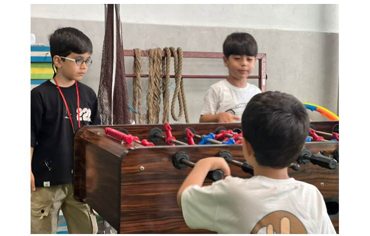 زنگ ورزش در پایگاه تابستانی 5