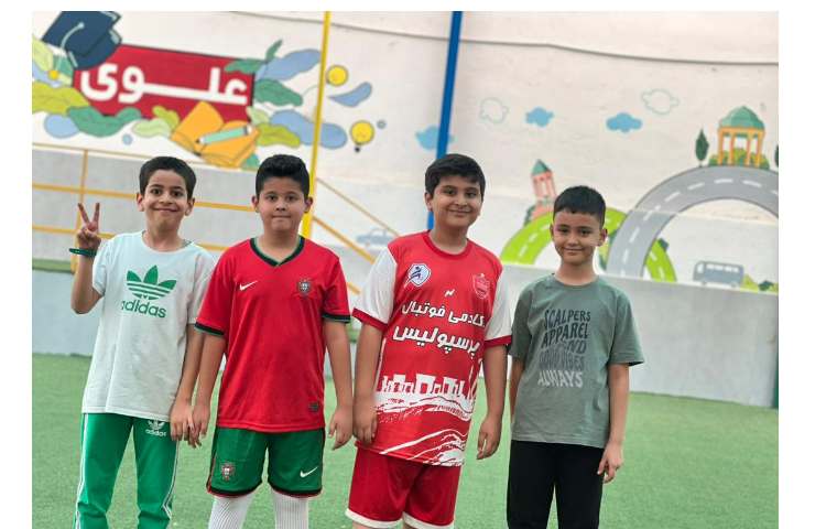 زنگ ورزش در پایگاه تابستانی 6