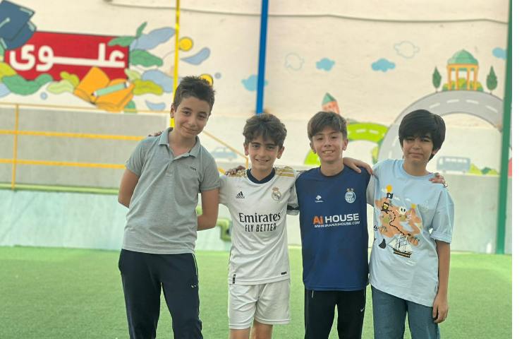 زنگ ورزش در پایگاه تابستانی 6