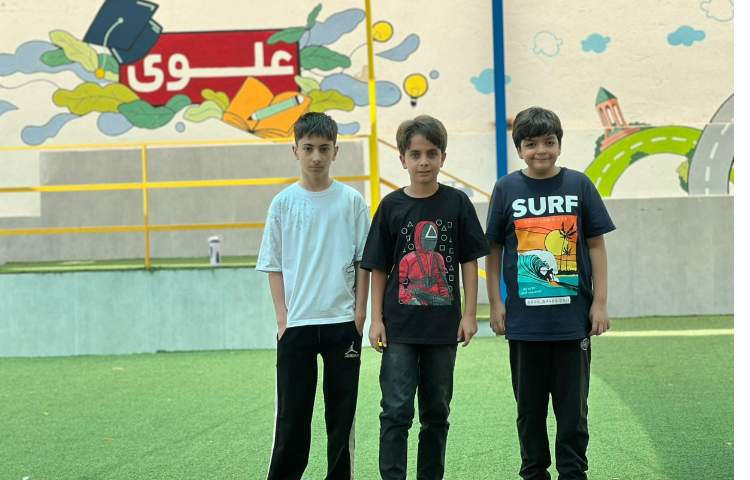 زنگ ورزش در پایگاه تابستانی 6