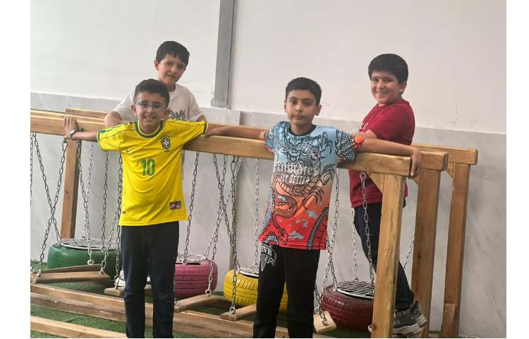 زنگ ورزش در پایگاه تابستانی 6
