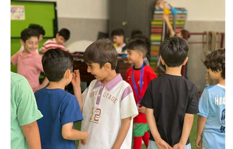 زنگ ورزش در پایگاه تابستانی 6