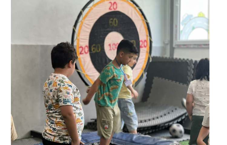 زنگ ورزش در پایگاه تابستانی 6