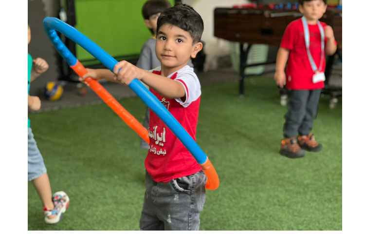 زنگ ورزش در پایگاه تابستانی 6