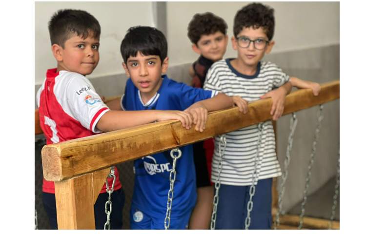 زنگ ورزش در پایگاه تابستانی 6