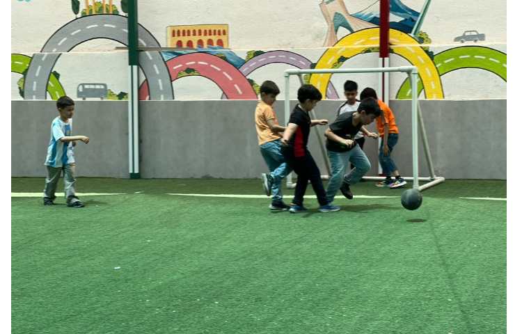 زنگ ورزش در پایگاه تابستانی 6