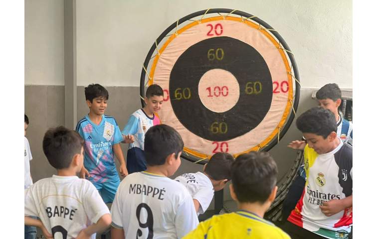 زنگ ورزش در پایگاه تابستانی 7