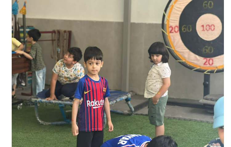 زنگ ورزش در پایگاه تابستانی 7