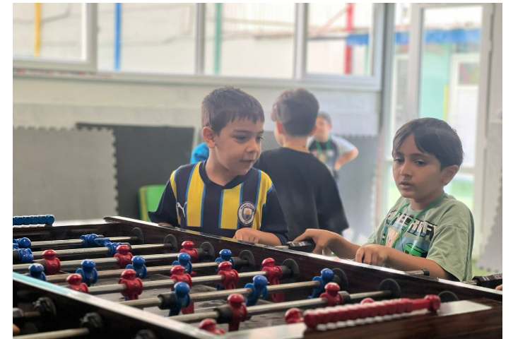 زنگ ورزش در پایگاه تابستانی 7