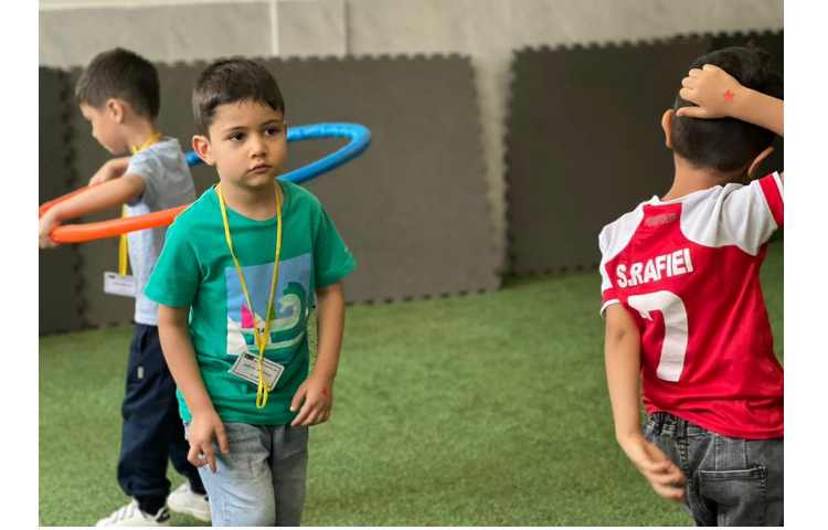 زنگ ورزش در پایگاه تابستانی 7