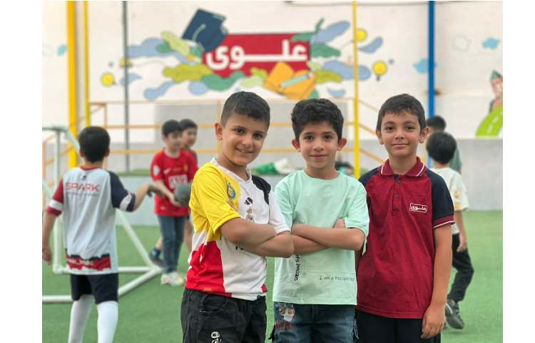 زنگ ورزش در پایگاه تابستانی 8