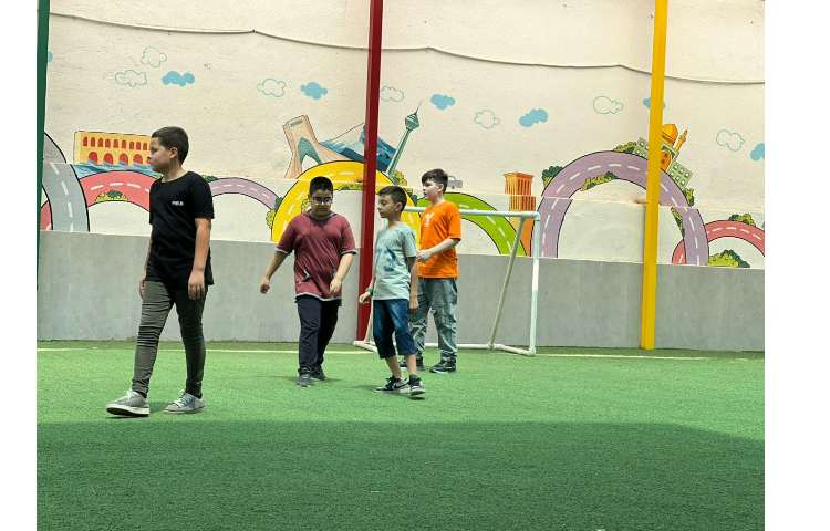 زنگ ورزش در پایگاه تابستانی 8