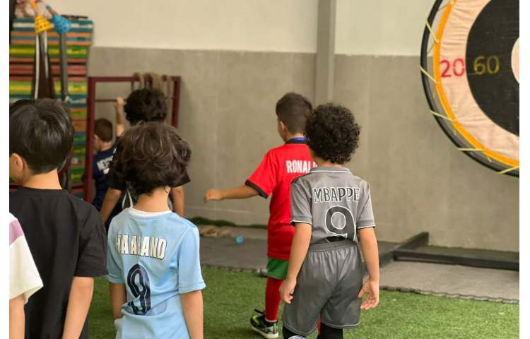 زنگ ورزش در پایگاه تابستانی 8