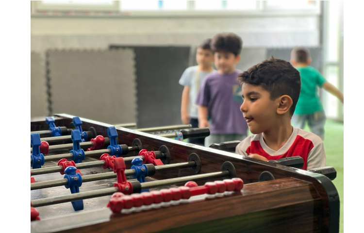 زنگ ورزش در پایگاه تابستانی 8