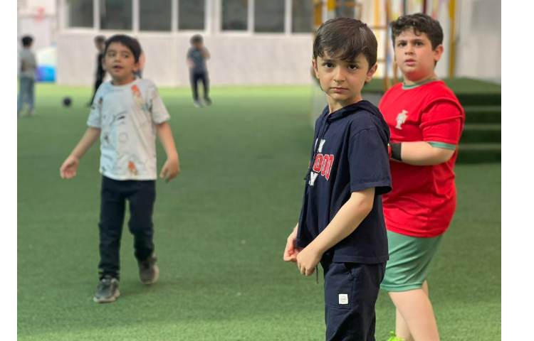 زنگ ورزش در پایگاه تابستانی 8