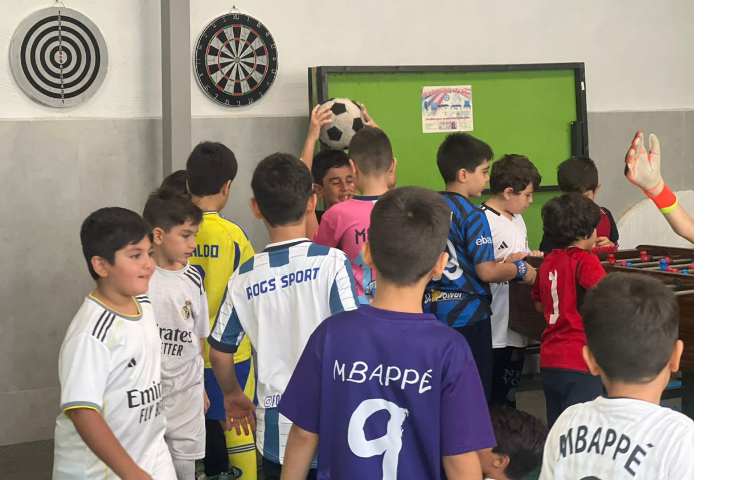 زنگ ورزش در پایگاه تابستانی 9