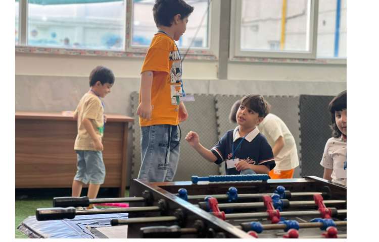 زنگ ورزش در پایگاه تابستانی 9