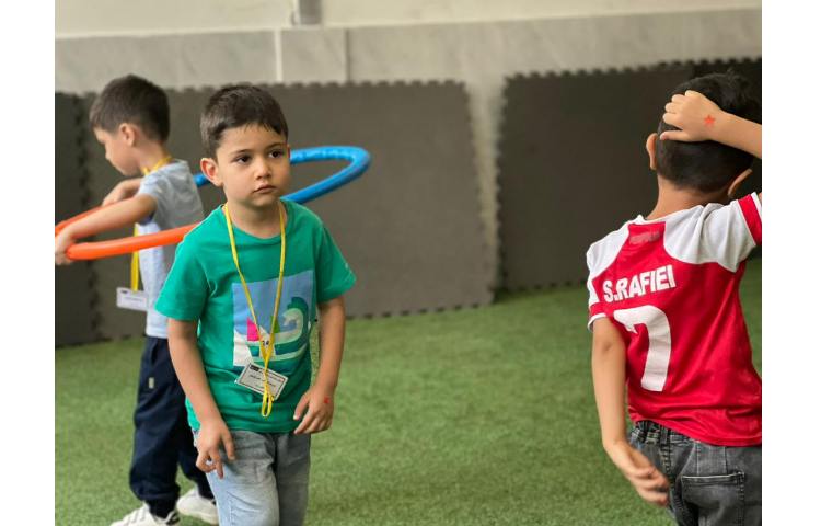 زنگ ورزش در پایگاه تابستانی 9