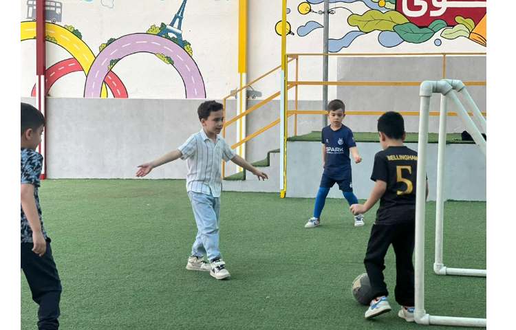 زنگ ورزش در پایگاه تابستانی 9