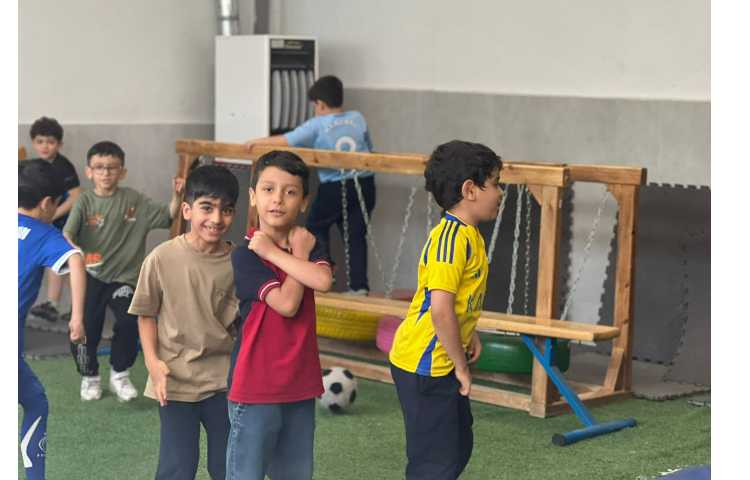 زنگ ورزش در پایگاه تابستانی 9