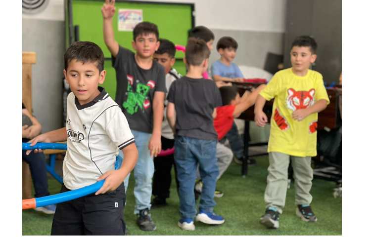 زنگ ورزش در پایگاه تابستانی 9