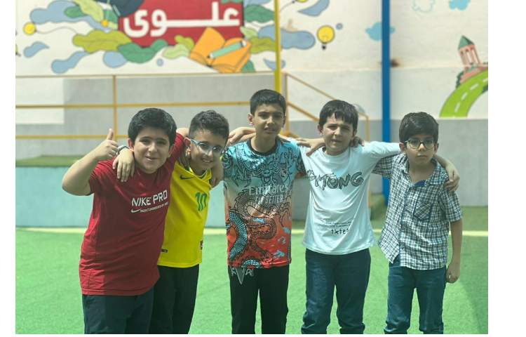 زنگ ورزش در پایگاه تابستانی