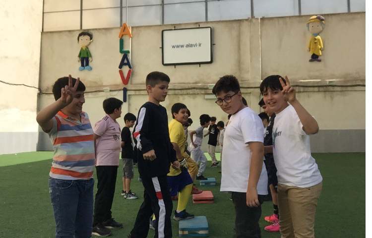 زنگ ورزش کلاس پنجم2 و 1 5