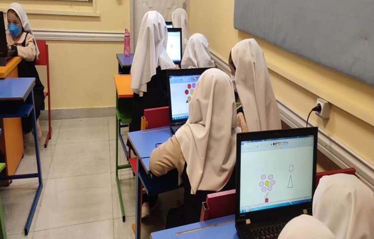 زنگ کامپیوتر آموزش نرم افزار(paint) 3