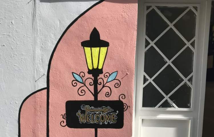 زیباسازی دیوار مدرسه 8