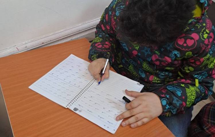 زیبانویسی - آموزش حرف ف..