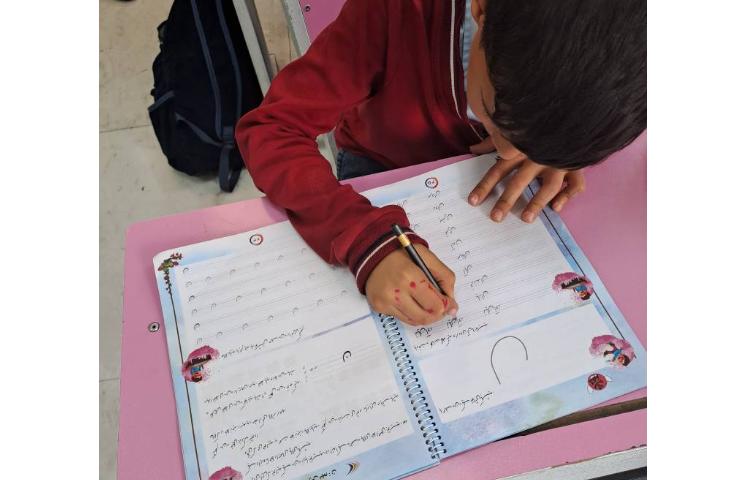 زیبانویسی - آموزش حرف نون و اتصالاتش 2