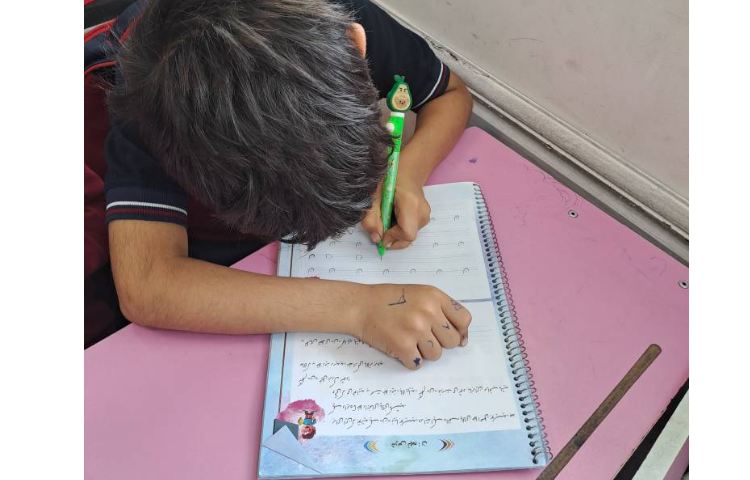 زیبانویسی - آموزش حرف نون و اتصالاتش