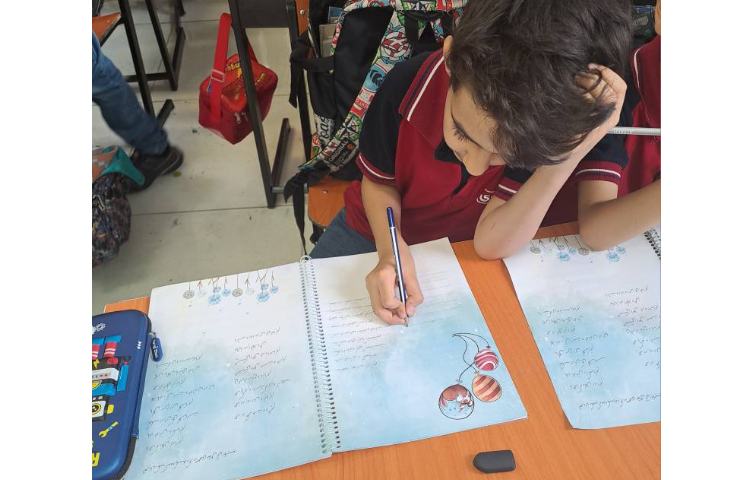 زیبانویسی - اتمام کتاب خطاط‌شو و دوره حروف 3