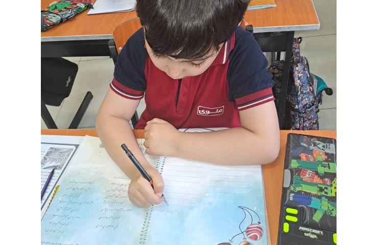 زیبانویسی - اتمام کتاب خطاط‌شو و دوره حروف