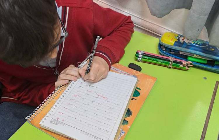 زیبا نویسی - آموزش حرف ک و ه 3