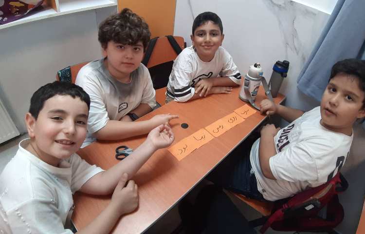 ساختار جمله مرتب کردن کلمات 1