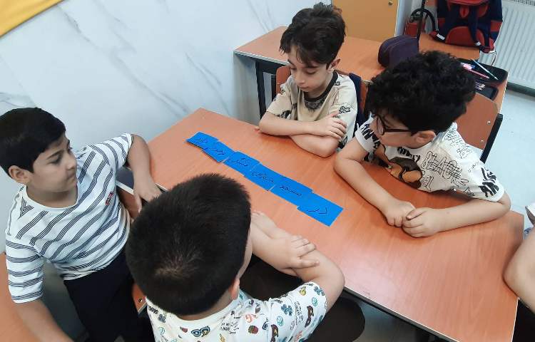 ساختار جمله مرتب کردن کلمات 3