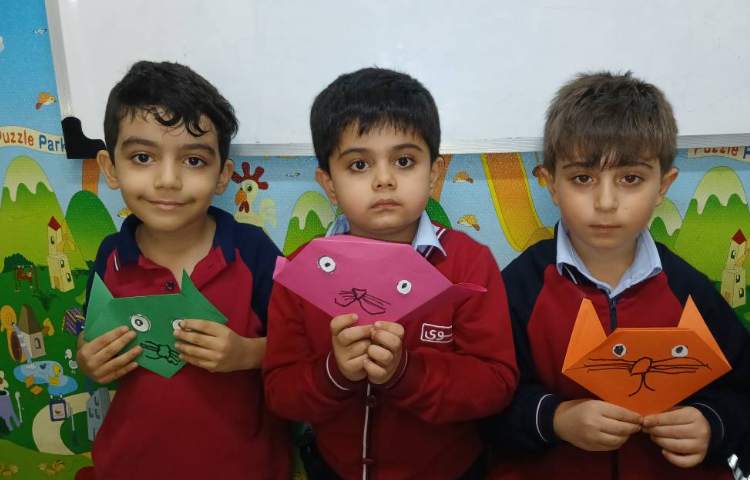 ساخت اریگامی گربه و تقویت دست‌ورزی