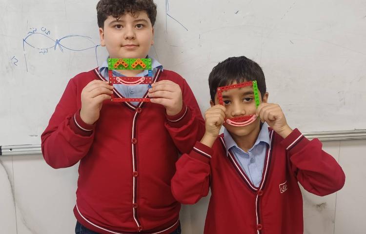 ساخت اشکال هندسی ، آدمک و چهره، - رباتیک 1