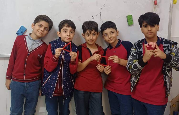 ساخت اشکال هندسی ،رباتیک 2