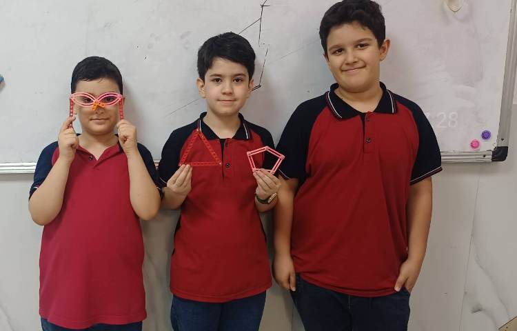 ساخت اشکال هندسی ،رباتیک 3
